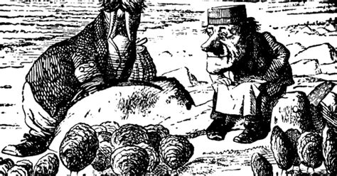 Poem Picture Story: The Walrus and the Carpenter