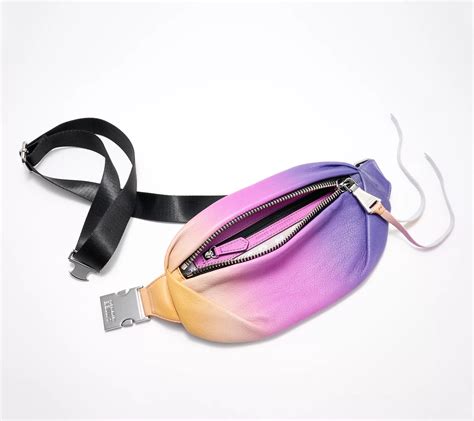 "As Is" Aimee Kestenberg Leather Convertible Milan Belt Bag - QVC.com