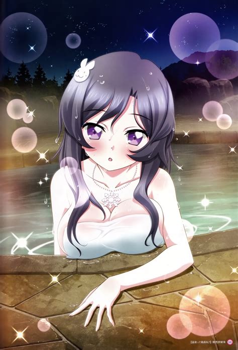 fantasista doll emi (fantasista doll) cleavage naked onsen towel wet