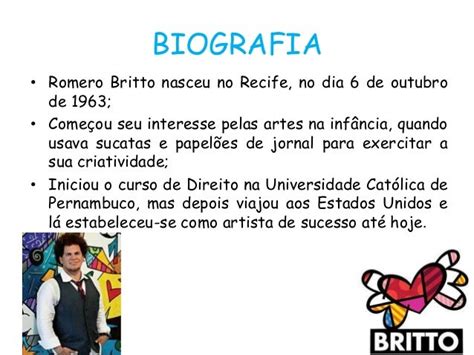 Onde Nasceu Romero Britto - Romero britto