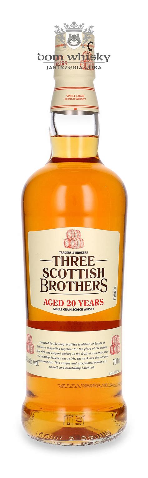 Three Scottish Brothers 20-letni Single Grain / 40% / 0,7l | Dom Whisky