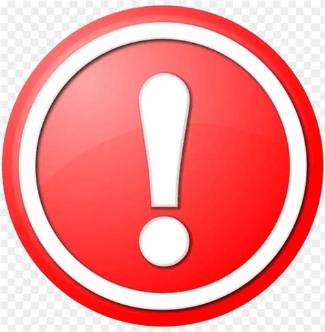 red exclamation mark icon