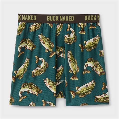 Men's Buck Naked Pattern Boxers | Duluth Trading Company