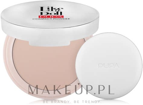 Pupa Like A Doll Compact Powder SPF 15 - Matujący puder w kompakcie ...