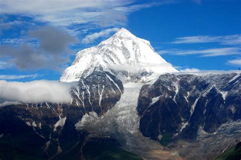 Magnificent mount Dhaulagiri stand at almost 8 200 meters and was ...