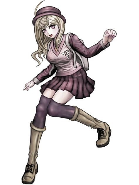 kaede akamatsu beta design splash art sprite(?) edit i made :] : r