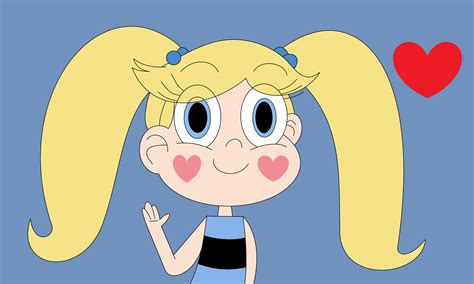 Star Butterfly as Bubbles by JavierRowdyruff on DeviantArt