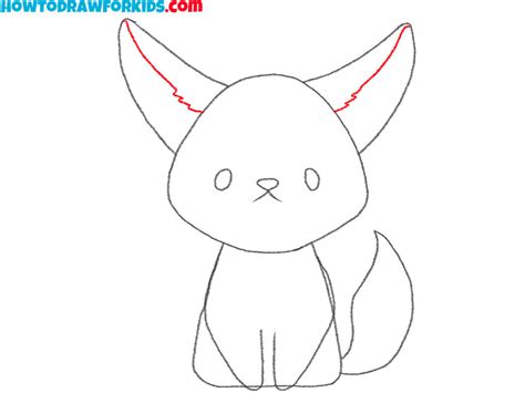 How to Draw a Fennec Fox - Easy Drawing Tutorial For Kids