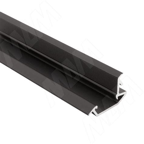 Профиль fm1 врезной черный 20х7 5мм l 3000 lsp fm1 alu 3000 bl - 92 фото