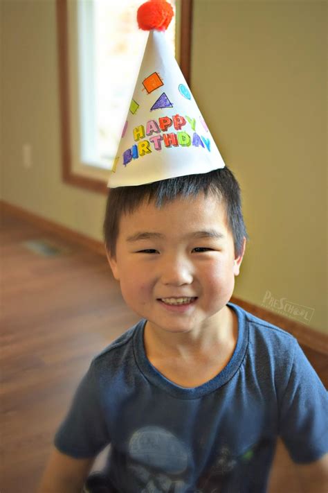 printable happy birthday hat 2