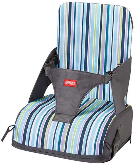 Nuby Travel Booster Seat, Folds Into A Handy Bag - Go Real