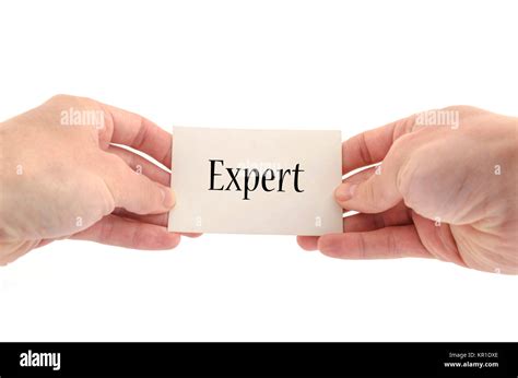 Expert text concept Stock Photo - Alamy