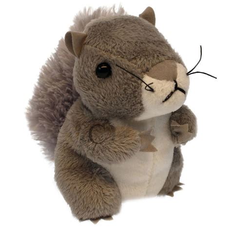 grey squirrel finger puppet   friend