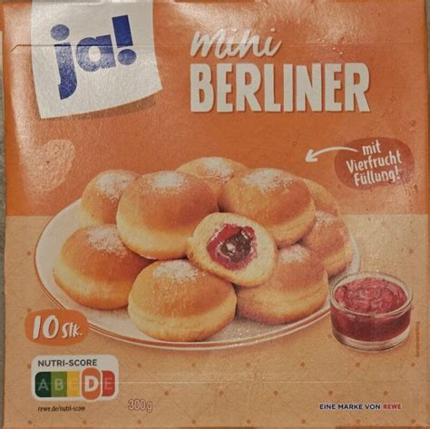 Mini Berliner - ja! - 10pcs
