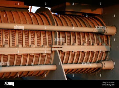 idle roller device stock photo alamy