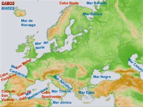El blog de Fátima: EL RELIEVE DE EUROPA - Las costas europeas