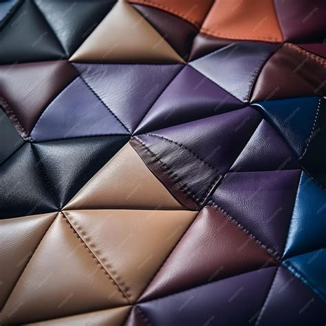 Premium AI Image | Quilted Fabric Texture