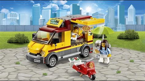 Лего Сити #60150 Фургон-Пиццерия! Lego City 60150 Pizza Van! - YouTube