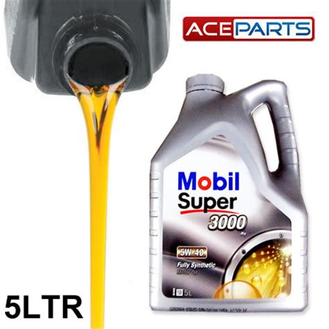 5L Mobil Super 3000 X1 5w40 OPEL GM-LL-B-025 Fully Synthetic Engine ...