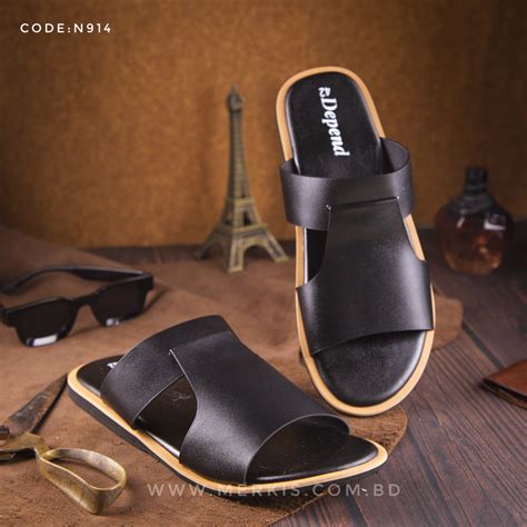 Genuine Leather Sandals for Men | Elevate Your Style | Merkis