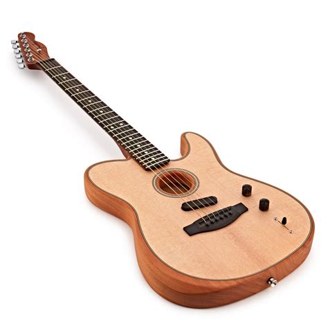 Fender American Acoustasonic Telecaster, Natural at Gear4music