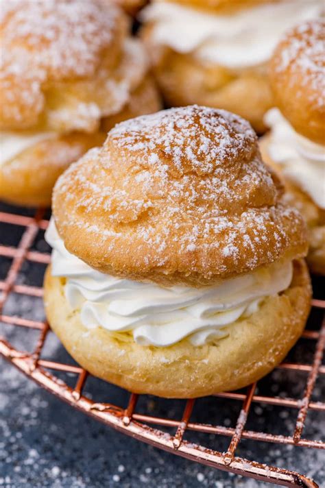 How to Make Cream Puffs {Choux Pastry} | Tastes of Lizzy T