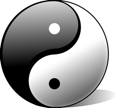yin  balance symbol harmony concept png image