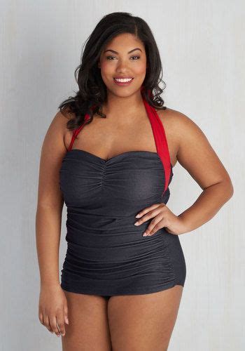Esther Williams Swimwear Coupe of Tea One-Piece Swimsuit in Retro ...