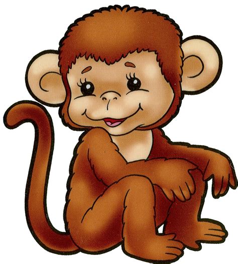 обезьянки рисунки PowerPoint Presentation #yandeximages | Cute animals ...