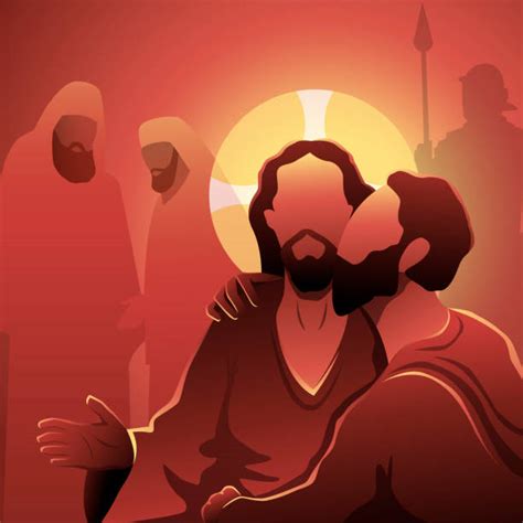 110+ Jesus Judas Stock Illustrations, Royalty-Free Vector Graphics ...