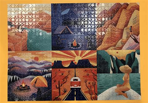 Buffalo, Vivid Collection, Places You Will Go, 1000 pieces, art signed ...