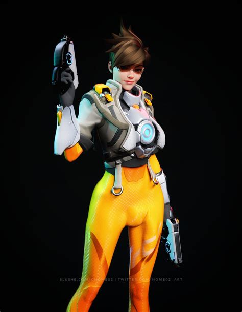 Tracer (nome02_art) [Overwatch] : r/futanari