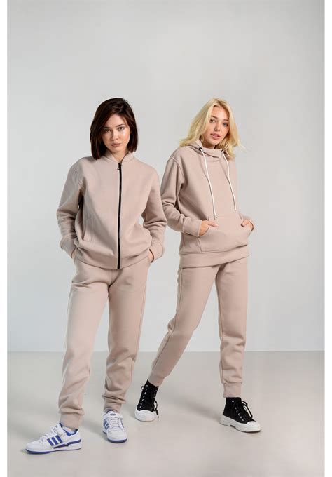 Женский теплый костюм на флисе ONIOS Perforated S2 Бежевый