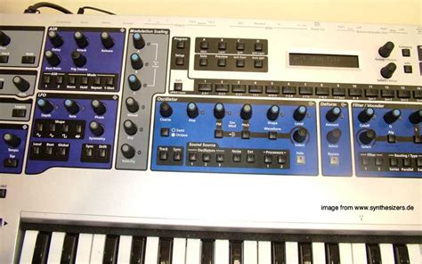 KURZWEIL VA1 virtual analogue synthesizer k2000 VAST sampler ...