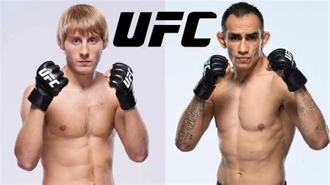 Tony Ferguson vs Paddy Pimblett Announced for UFC 296 PPV