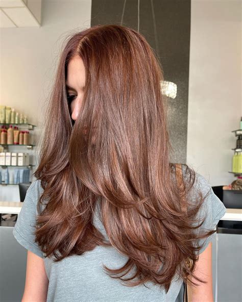 gorgeous chestnut brown hair shades