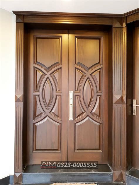 Modern Wooden Double Door Designs