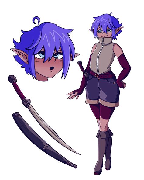 Rikki The Elven Femboy by PervMasterSage on DeviantArt