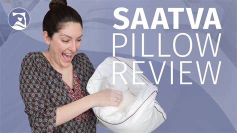 Saatva Pillow Review - What's In The Center? - YouTube