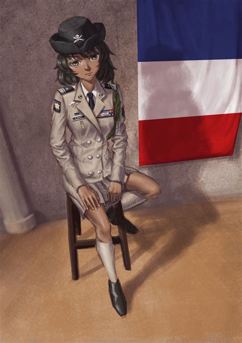 Rena Andou [Girls und Panzer] by minhtheartist on DeviantArt