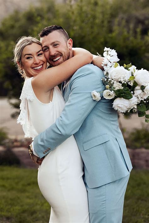 Bride chooses 15 important men in her life to walk her down the aisle