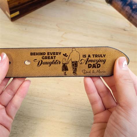 Personalized Behind Every Great Daughter Is A Truly Amazing Dad