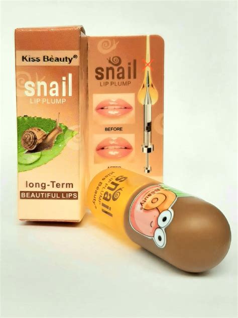 Блеск для увеличения губ Kiss Beauty snail LIP PLUMP | отзывы
