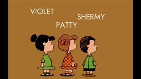 Forgotten Peanuts Character Shermy, Patty, and Violet | Peanuts ...