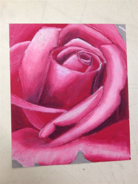 Oil Pastel Drawing Ideas Flowers