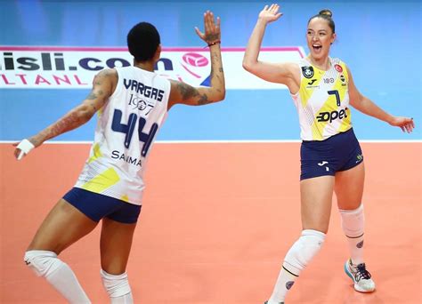numeros de vakifbank  fenerbahce web volei