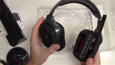 Logitech G930 Wireless Gaming Headset Unboxing - YouTube