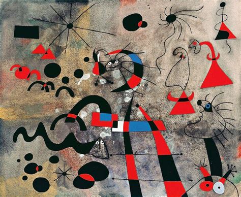 Joan-Miro JOAN MIRÓ (Pittura (Automatismo pittorico tramite il passaggio…