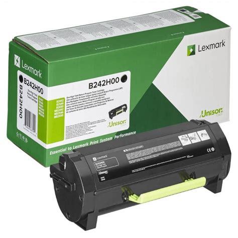 LEXMARK B242H00 High Yield Return Program Toner Black 6.000 Seiten für ...
