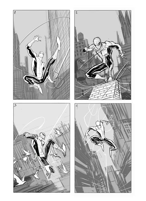 Spiderman cover on Behance